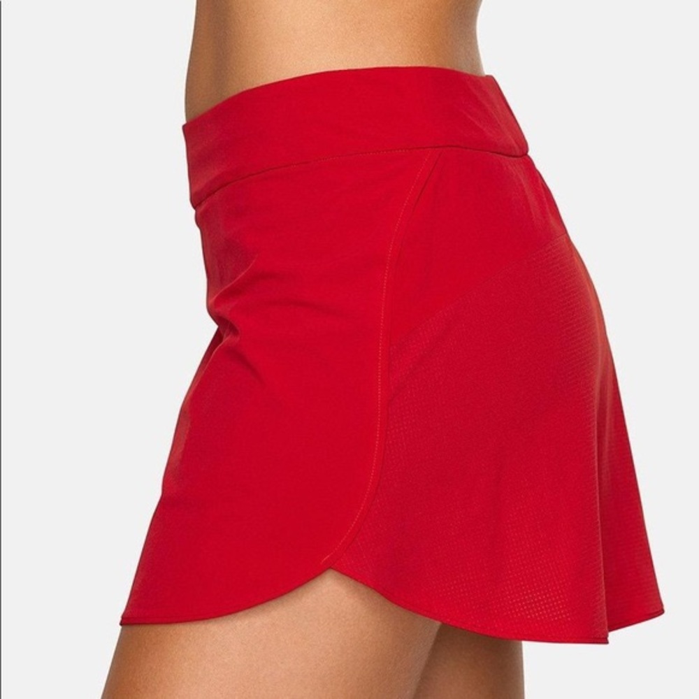 Outdoor Voices The Exercise Skort in Red